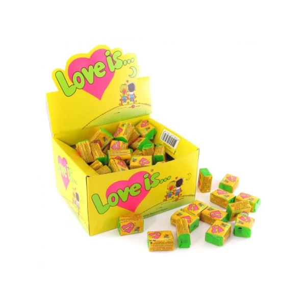 Love'is Guma de mestecat gust cocos si ananas 4.2gr - image 2