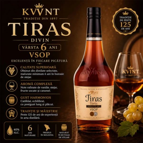 Kvint Divin Tiras Conus Ig 6 ani 40 % 0,5 l - image 2