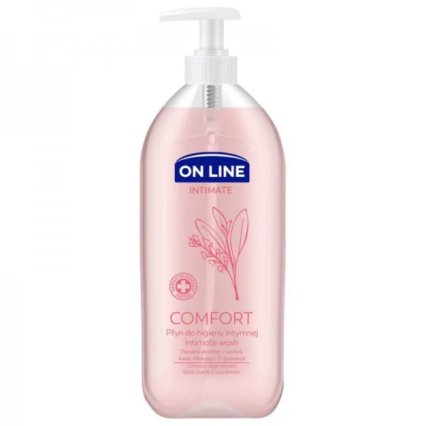 On Line Comfort 500 мл Гель для интимной гигиены Шалфей - image 1