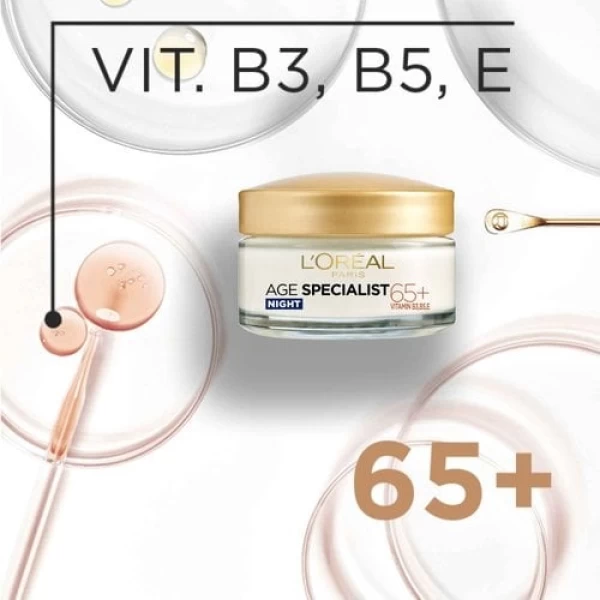 L'Oreal Crema antirid de noapte pentru fata Age Specialist 65+ - image 2
