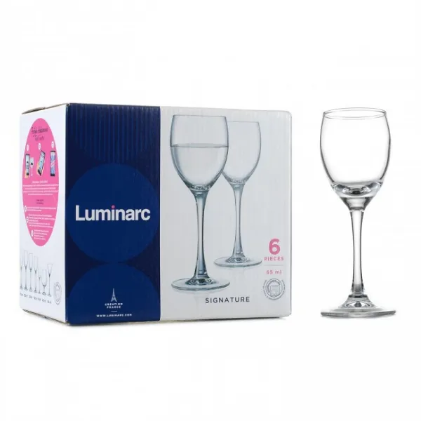 Set pahare de vodca Signature 65 ml 6 buc - image 1