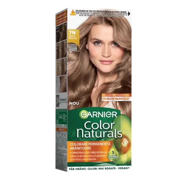 Garnier Color Naturals Краска для волос 7 Натуральный блондин - image 1