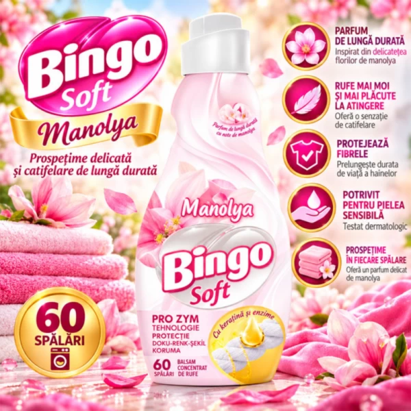 Bingo Soft Balsam Concentrat Magnolia 1440 ml - image 2