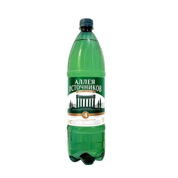 Вода питьевая минеральная Аллея Источников №4, 1,5л, пэт - image 1