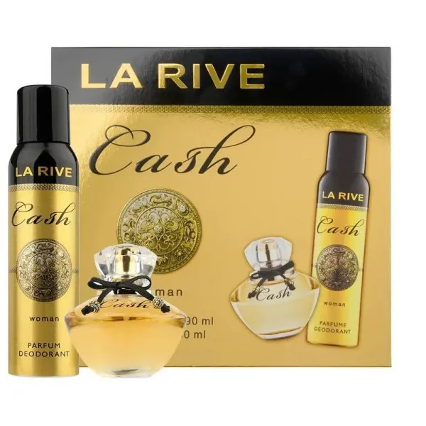LA RIVE WOMAN CASH SET (парфюмированная вода 90мл+дезодорант 150см3) - image 1