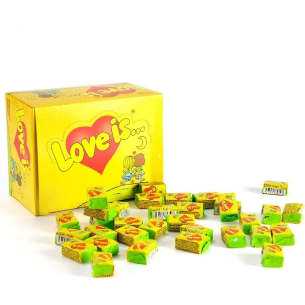 Love'is Guma de mestecat gust cocos si ananas 4.2gr - image 1
