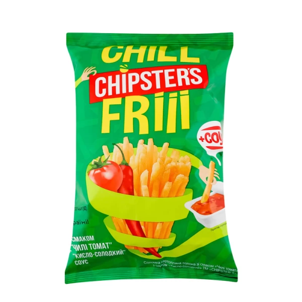 Chipster's Stics 55g Chili Tomato+15g sos - image 1