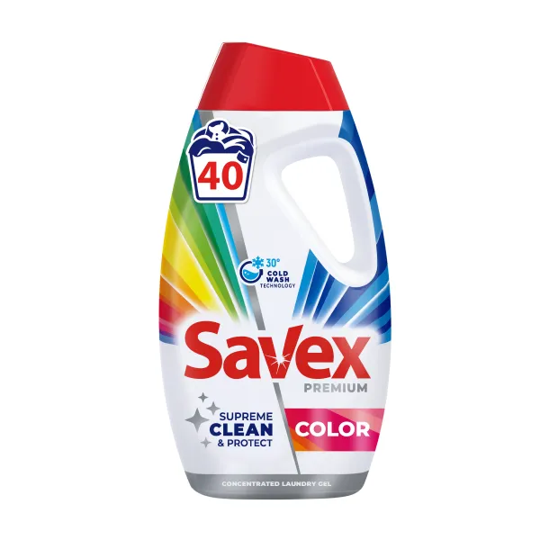 Savex Detergent lichid 1.8L Premium Color - image 1