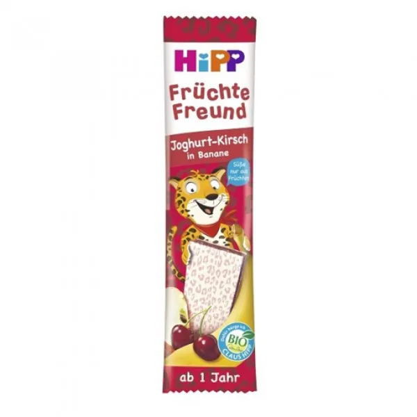 HiPP Барче с кисело мляко, череша и банан, 23 г, от 1 година - image 1