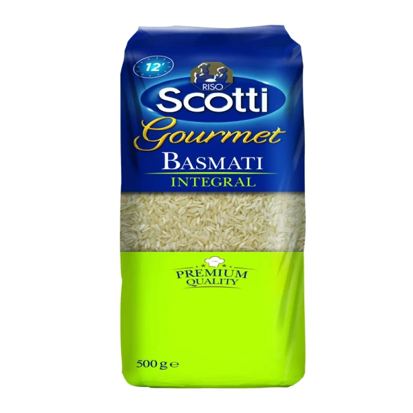 Riso Scotti Рис Басмати цельнозерновой, 500 г - image 1