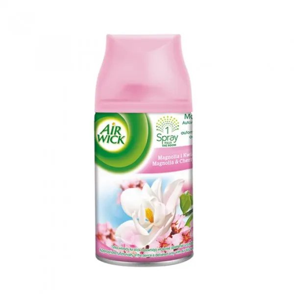 Air Wick Freshmatic Rezerva Spray 250мл Запас Магнолия и Цветы Вишни - image 1