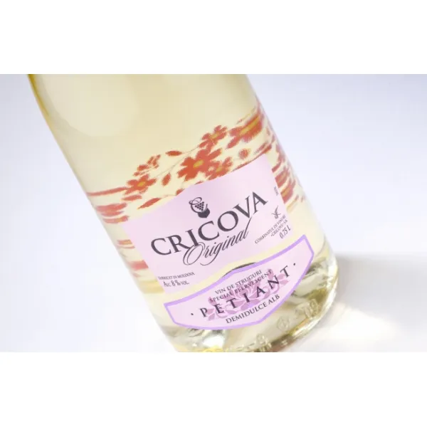 Cricova Petiant Вино игристое белое полусладкое 0,75 л - image 3