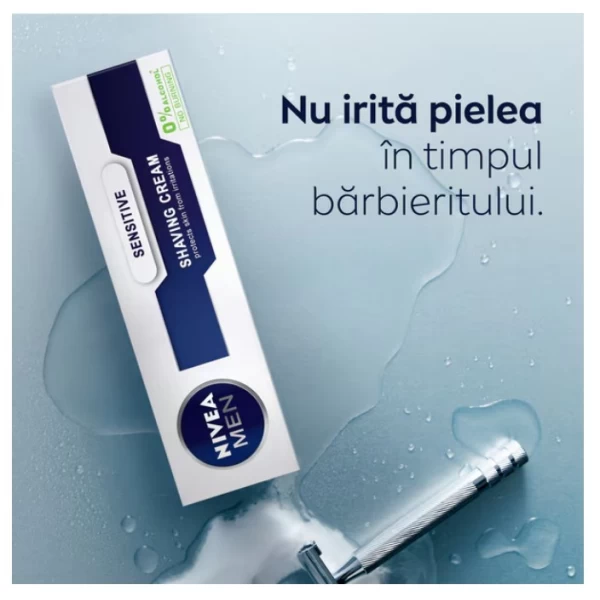 Nivea Crema pentru ras pentru ten sensibil 100 ml - image 2