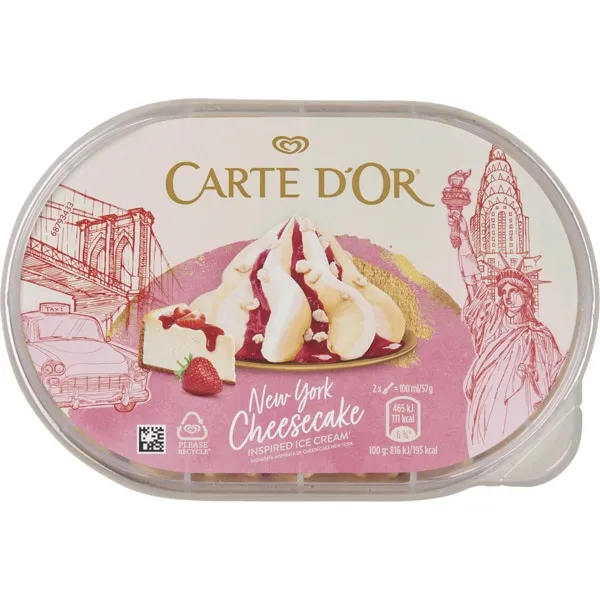 Мороженое Carte D'or New York Чизкейк 900мл - image 2