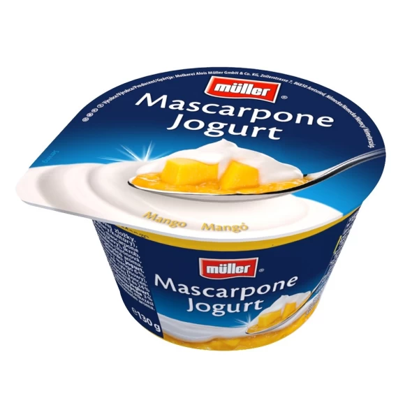 Йогурт Muller Mascarpone и манго 130г - image 1