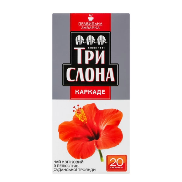 Ceai Tri Slona Karcade (hibiscus) 20pak, 27g - image 1