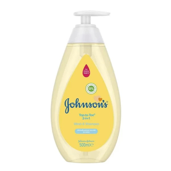 Johnson’s Baby Пенка-шампунь От макушки до пяток 500 мл - image 1