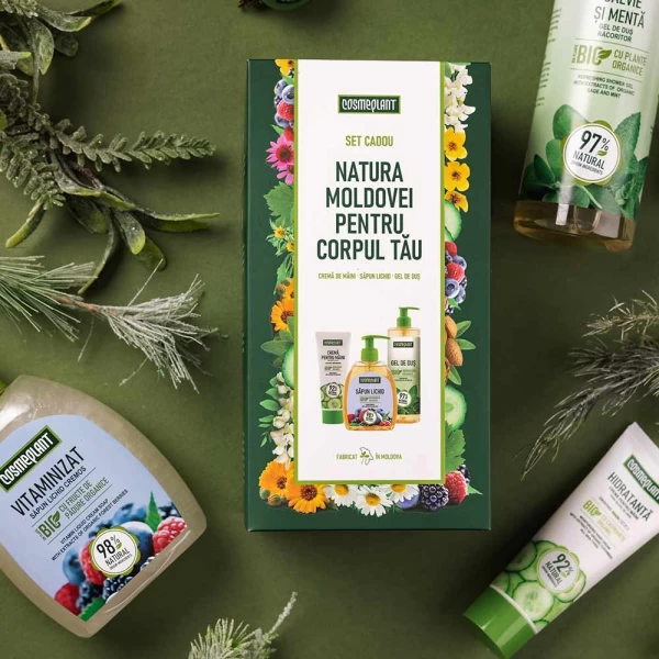 Cosmeplant Набор для тела Природа Молдовы 875 мл - image 3