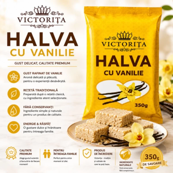 Victorita Halva Premium Vanilie 350 gr - image 2