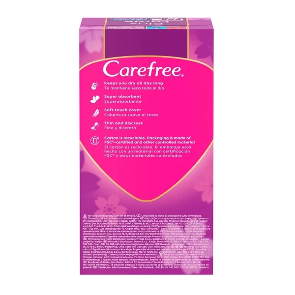 Carefree Absorbante Large Plus Fresh parfumate 36 buc - image 3