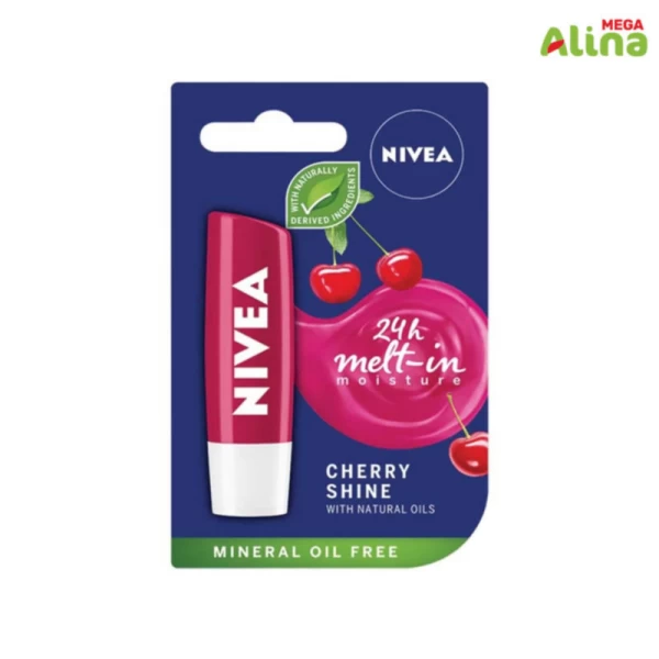 Nivea бальзам для губ Cherry Shine 4.8 g - image 1