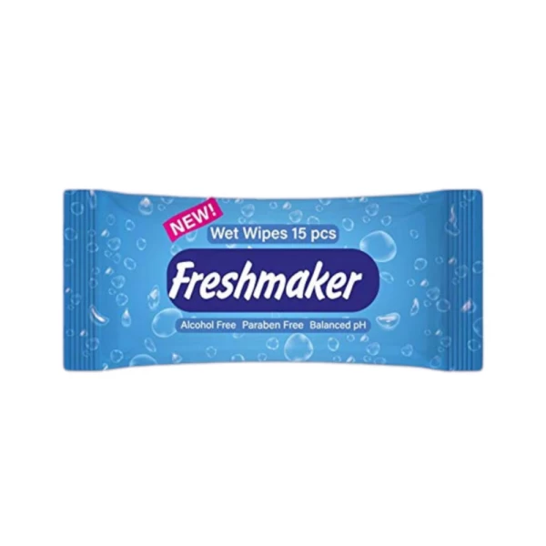 Coton Soft servetele umede Freshmaker 15buc flori - image 1