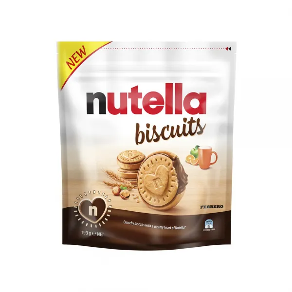 Nutella Biscuiti cu crema de nuci si cacao 193g - image 1