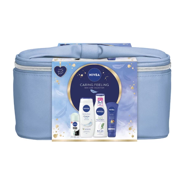 Set cadou 2026 NIVEA Caring Feeling Bag - image 1