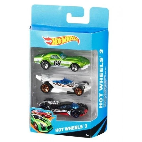 Set 3 masinele, Aleatoriu, Hot Wheels - image 1