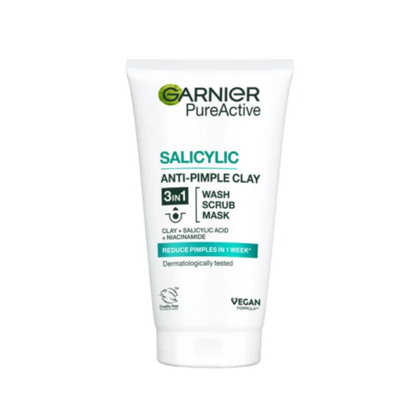 Gel de curatare 3in1 Skin Naturals Pure Active, 150 ml, Garnier - image 1