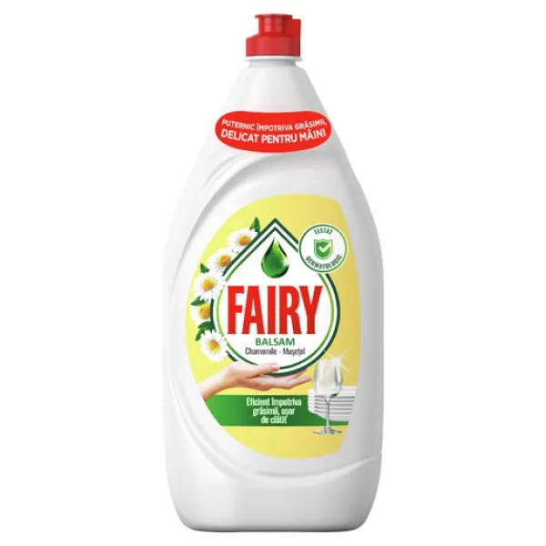 Fairy Средство для мытья посуды 1.3 L Sensitive Chamomile & Vitamin E - image 1
