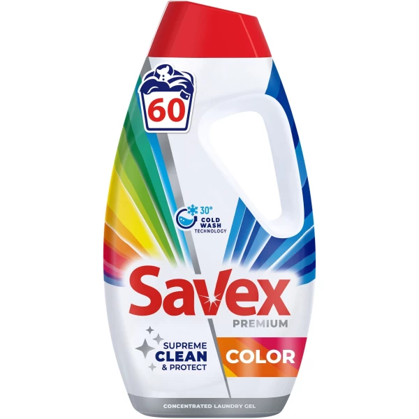 Savex Гель для стирки 2.7л Premium Color - image 1