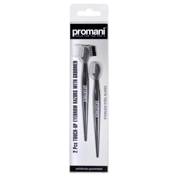 Promani brici pentru retușarea sprâncenelor cu trimmer 2 buc - image 1