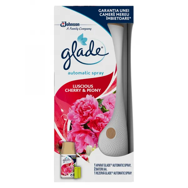 Glade Автоматический освежитель воздуха для помещений непрерывного действия "Вишня и Пион" 269 мл - image 1