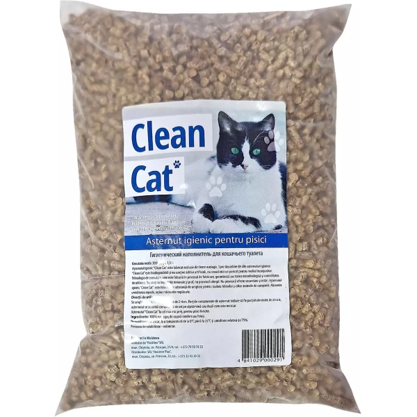 Asternut igienic Ecosancat pentru pisici 3kg - image 1