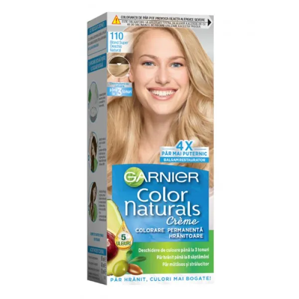 Garnier Color Naturals Vopsea de par 110 Blond Super Deschis Natural - image 1