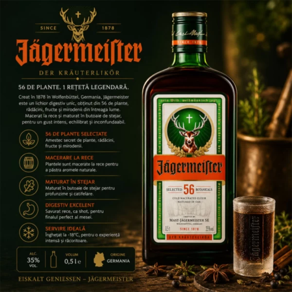 Jagermeister Дижестив 35 % 0,5 л - image 2