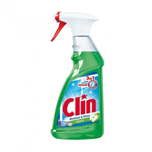 Clin Detergent pentru geam 500ml cu pistol Aplle - image 1