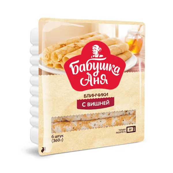 Блинчики с вишней "Бабушка Аня" 360г - image 1