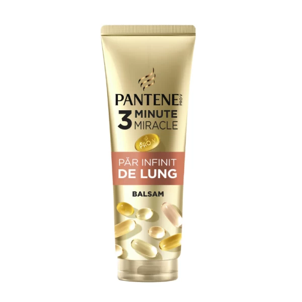 Pantene Pro-V Infinite Lengths 3 Minute Miracle Кондиционер для длинных и ломких волос, 220 мл - image 1