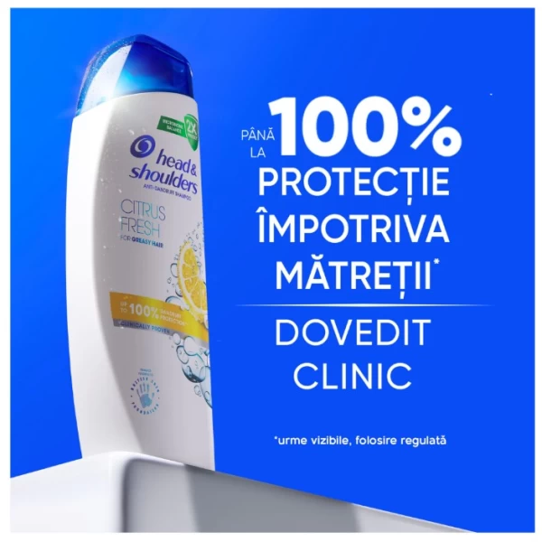 Head & Shoulders Sampon 625 ml Citrus Fresh - image 2