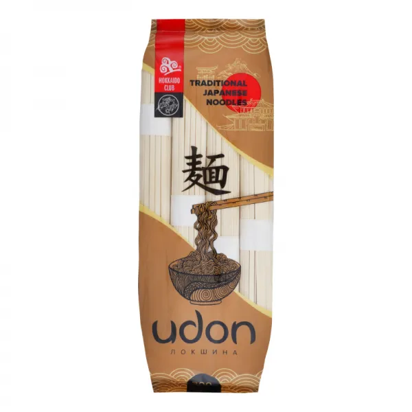 Hokkaido Club Лапша Удон 300г - image 1