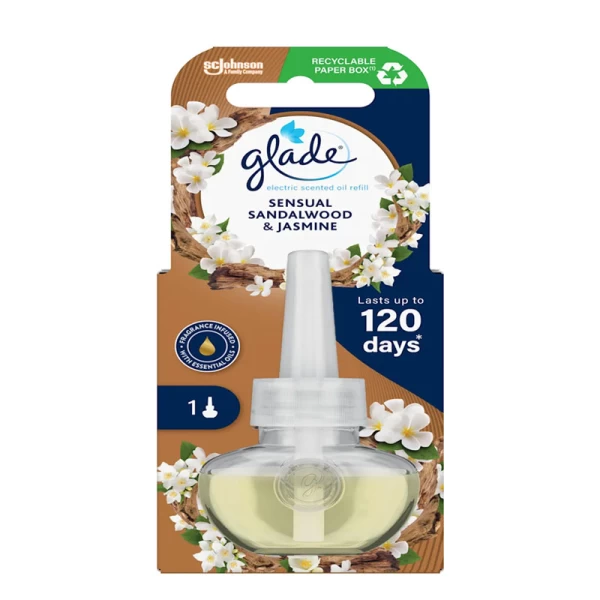 Glade Электрический освежитель Sandalwood & Jasmine 20 мл - image 1