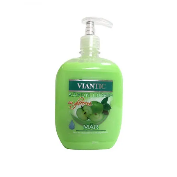 Viantic Sapun lichid 1L cu glicerina cu pomp. Mar - image 1