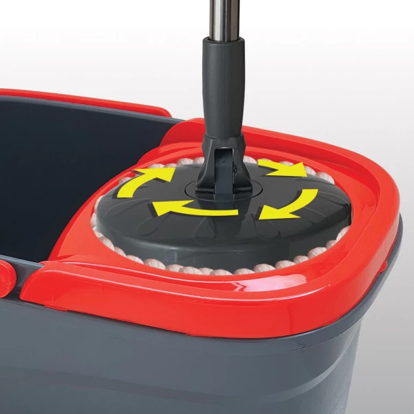 Banat Set mop cu galeata cu mecanism de rotire - image 3