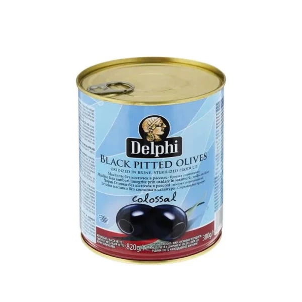 Delphi Маслины без косточки в рассоле Colossal 121-140, 820 г - image 1