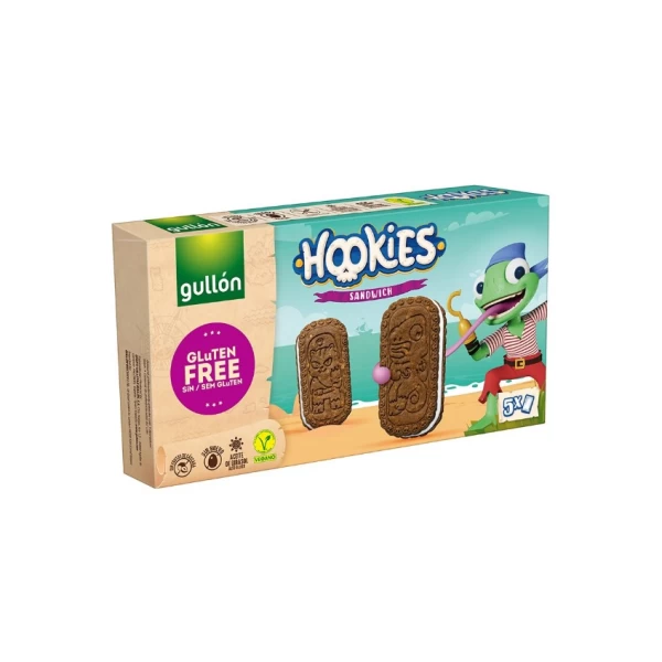 Gullon Biscuiti Hookies Sandwich fara gluten 230g - image 1