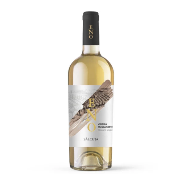 Salcuta Eno Vin sec alb Viorica si Muscat Ottonel 0,75 l - image 1