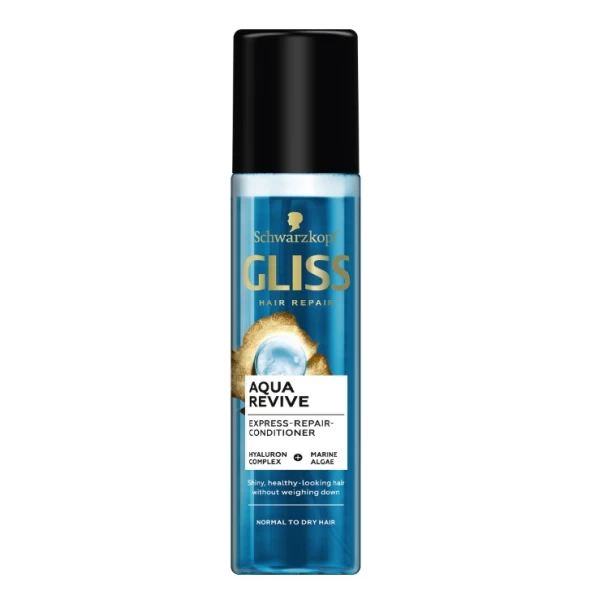 Gliss Aqua Revive Экспресс-бальзам для восстановления для нормальных или сухих волос, 200 мл - image 1