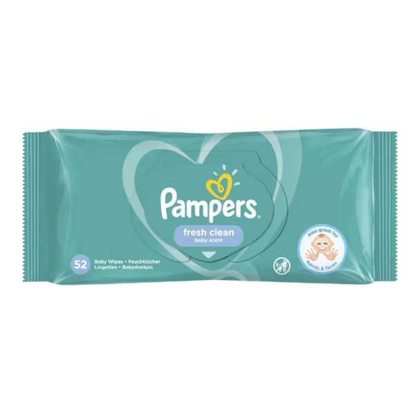 Pampers Детские Влажные Салфетки Fresh Clean 52 шт - image 1